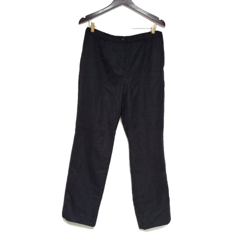 Pendleton Vintage Virgin Wool Black Dress Trousers Pants Sz 12